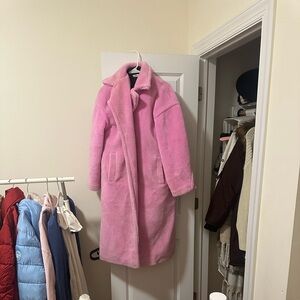Forever 21 Pink Teddy Jacket